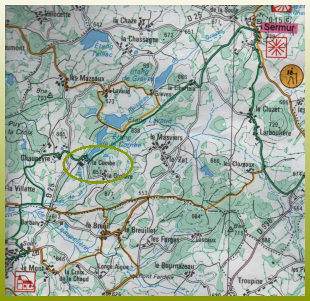 Lacombe: carte