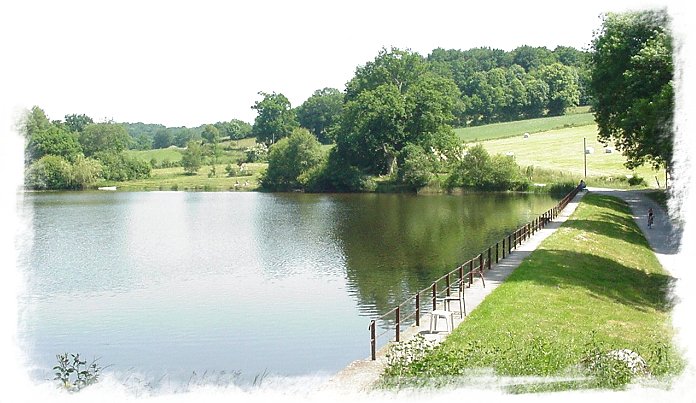 L'tang de La Valette, entre Puy-Malsignat et Saint-Maixant