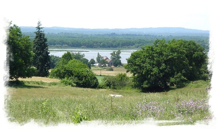 L'tang des Landes, prs de Lussat